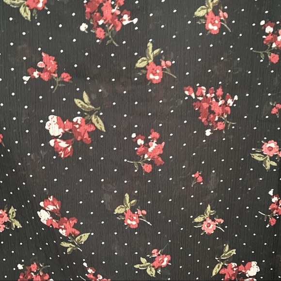 ASOS Glamorous Black Blouse size XL - Picture 4 of 4